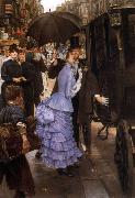 James Tissot, La Demoiselle D'Honneur (The Bridesmaid) (nn01)